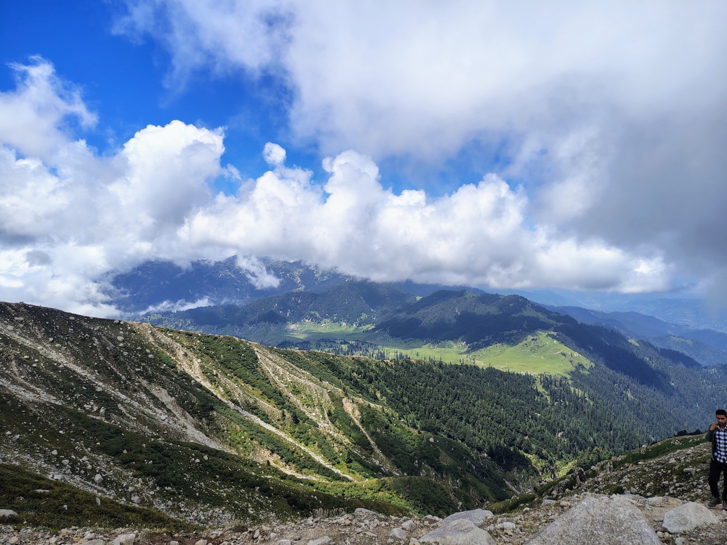 Himalayan valley near Bhaderwah