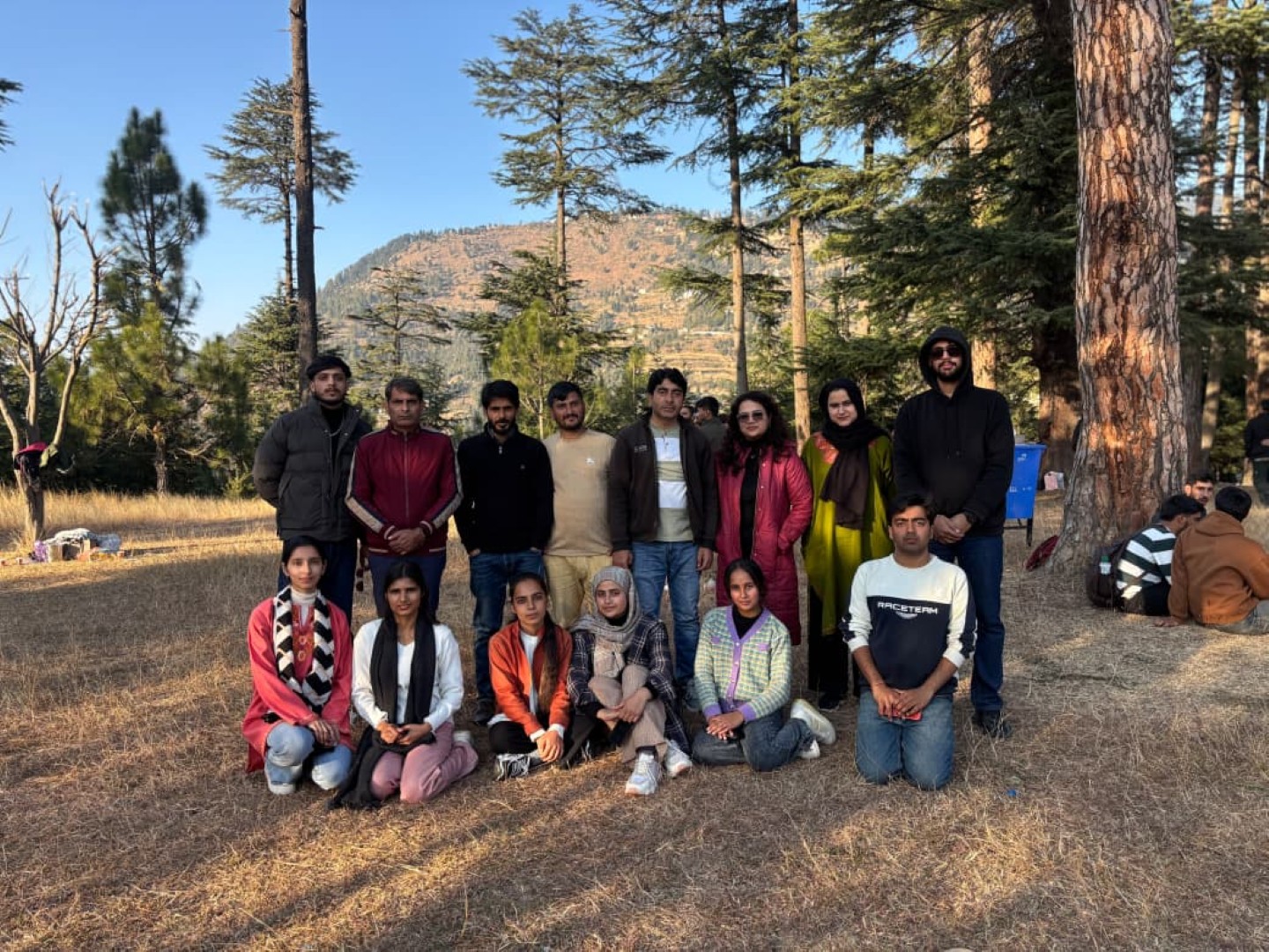 Picnic in the hills